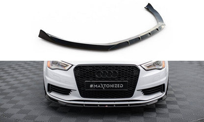 Audi A3 8V Limousine Vorfacelift Frontspoiler - Frontlippe V.1 Maxton Design 