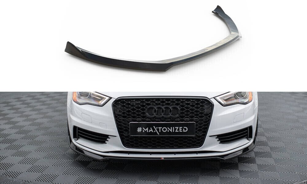 Audi A3 8V Limousine Vorfacelift Frontspoiler - Frontlippe V.2 Maxton Design 