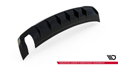 Audi A3 8V Limousine Vorfacelift Heck Diffusor Ansatz (Einzelauspuff links) Maxton Design 