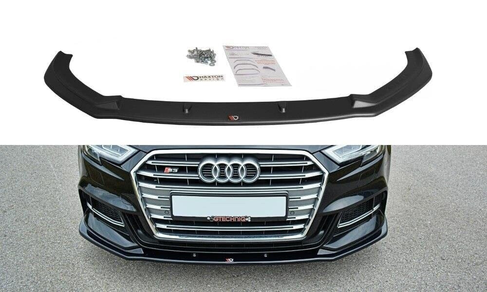 Audi A3 8V S-Line 3-Türer Frontspoiler - Frontlippe V.1 Maxton Design 