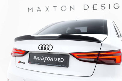 Audi A3 8V S-Line Facelift Limousine 3D Heck Spoiler Maxton Design 
