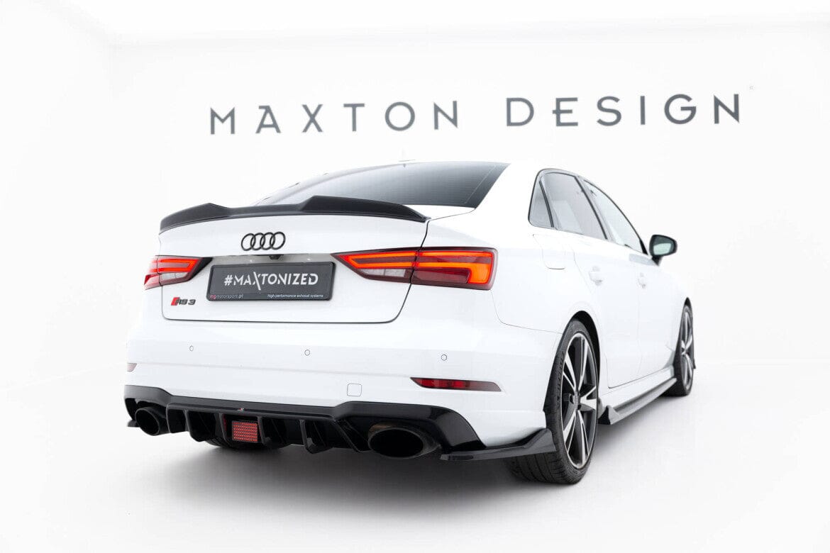 Audi A3 8V S-Line Facelift Limousine 3D Heck Spoiler Maxton Design 