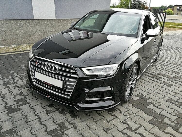 Audi A3 8V S-Line Facelift Limousine Frontspoiler - Frontlippe V.2 Maxton Design 