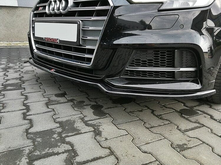 Audi A3 8V S-Line Facelift Limousine Frontspoiler - Frontlippe V.2 Maxton Design 