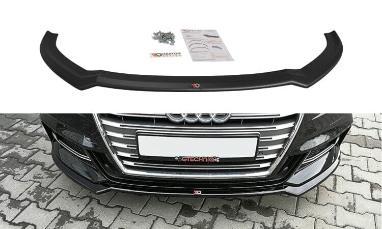 Audi A3 8V S-Line Facelift Limousine Frontspoiler - Frontlippe V.2 Maxton Design 