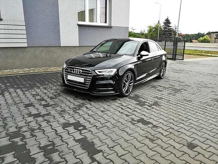 Audi A3 8V S-Line Facelift Limousine Frontspoiler - Frontlippe V.2 Maxton Design 