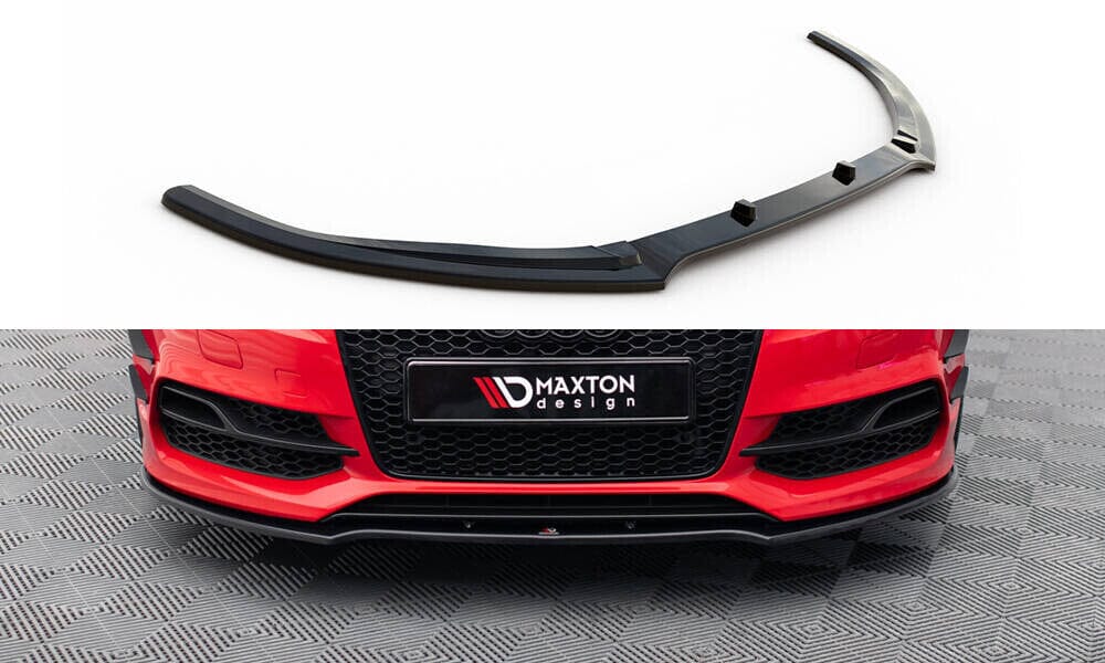 Audi A3 8V S-Line Limousine Frontspoiler - Frontlippe V.2 Maxton Design 