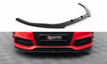 Audi A3 8V S-Line Limousine Frontspoiler - Frontlippe V.2 Maxton Design 