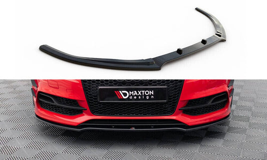 Audi A3 8V S-Line Limousine Frontspoiler - Frontlippe V.2 Maxton Design 