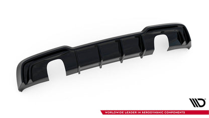 Audi A3 8V S-Line Sportback Facelift Diffusor (Einzelauspuff Links+Rechts) Maxton Design 