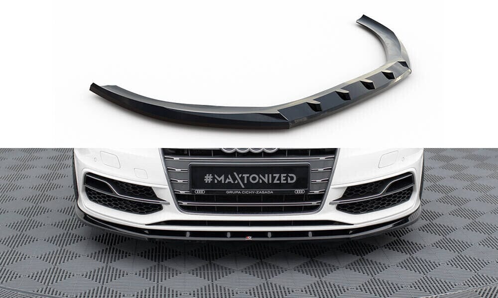 Audi A3 8V S-Line Sportback Frontspoiler - Frontlippe V.1 Maxton Design 