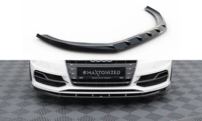 Audi A3 8V S-Line Sportback Frontspoiler - Frontlippe V.1 Maxton Design 