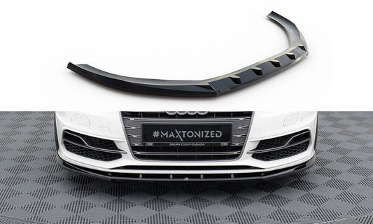 Audi A3 8V S-Line Sportback Frontspoiler - Frontlippe V.1 Maxton Design 