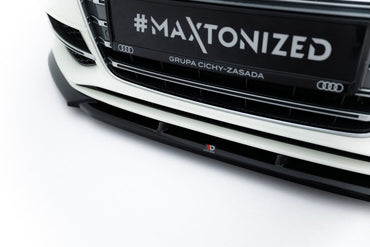 Audi A3 8V S-Line Sportback Frontspoiler - Frontlippe V.2 Maxton Design 