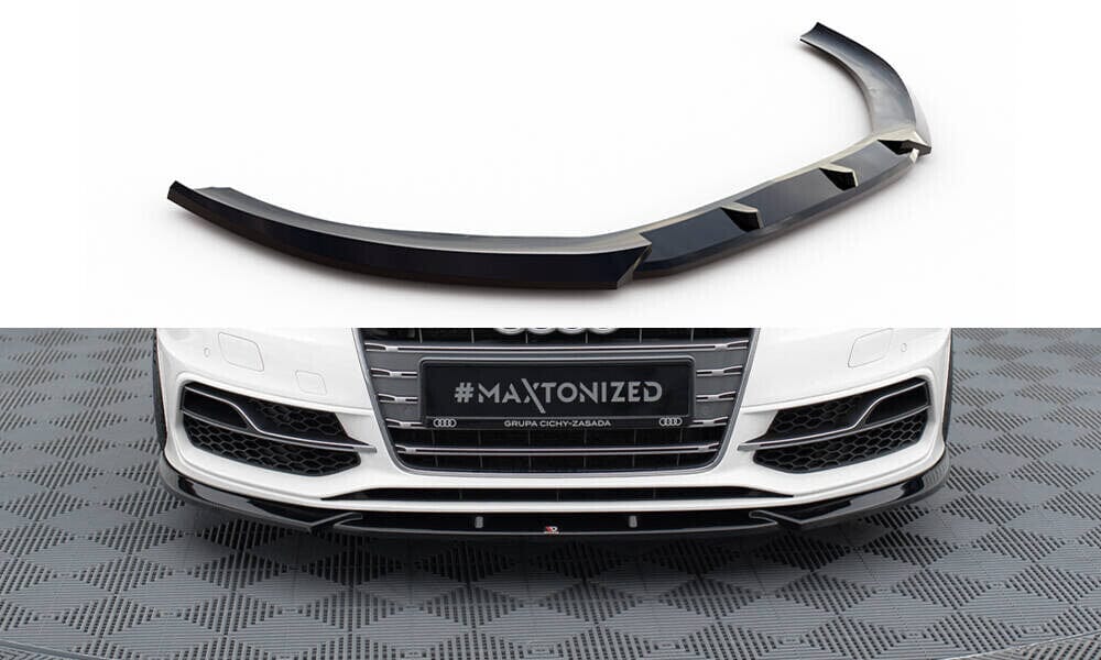Audi A3 8V S-Line Sportback Frontspoiler - Frontlippe V.2 Maxton Design 
