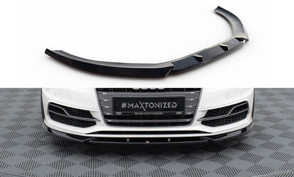 Audi A3 8V S-Line Sportback Frontspoiler - Frontlippe V.2 Maxton Design 