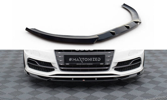 Audi A3 8V S-Line Sportback Frontspoiler - Frontlippe V.2 Maxton Design 