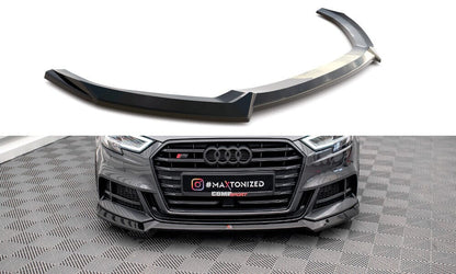 Audi A3 8V S-Line Sportback Frontspoiler - Frontlippe V.3 Maxton Design 