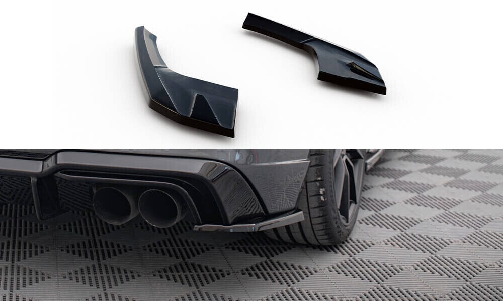 Audi A3 8V S-Line Sportback Heck Ansatz Flaps V.2 Maxton Design 