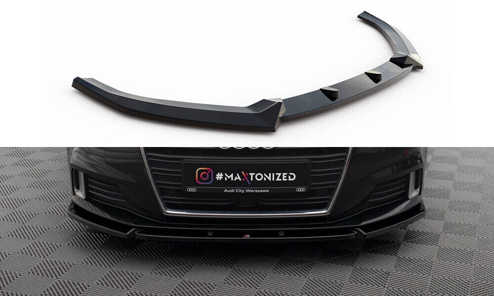 Audi A3 8V Sportback Facelift Frontspoiler - Frontlippe V.1 Maxton Design 