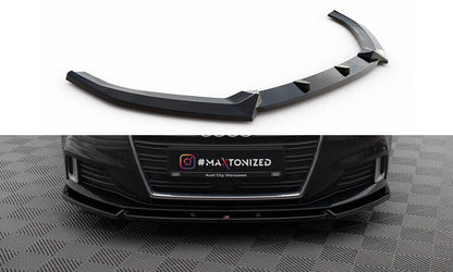 Audi A3 8V Sportback Facelift Frontspoiler - Frontlippe V.1 Maxton Design 