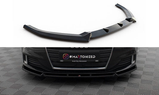 Audi A3 8V Sportback Facelift Frontspoiler - Frontlippe V.1 Maxton Design 