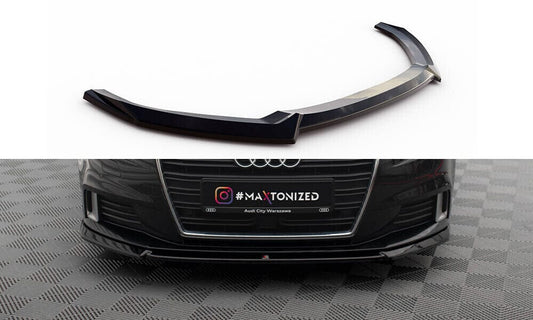 Audi A3 8V Sportback Facelift Frontspoiler - Frontlippe V.2 Maxton Design 