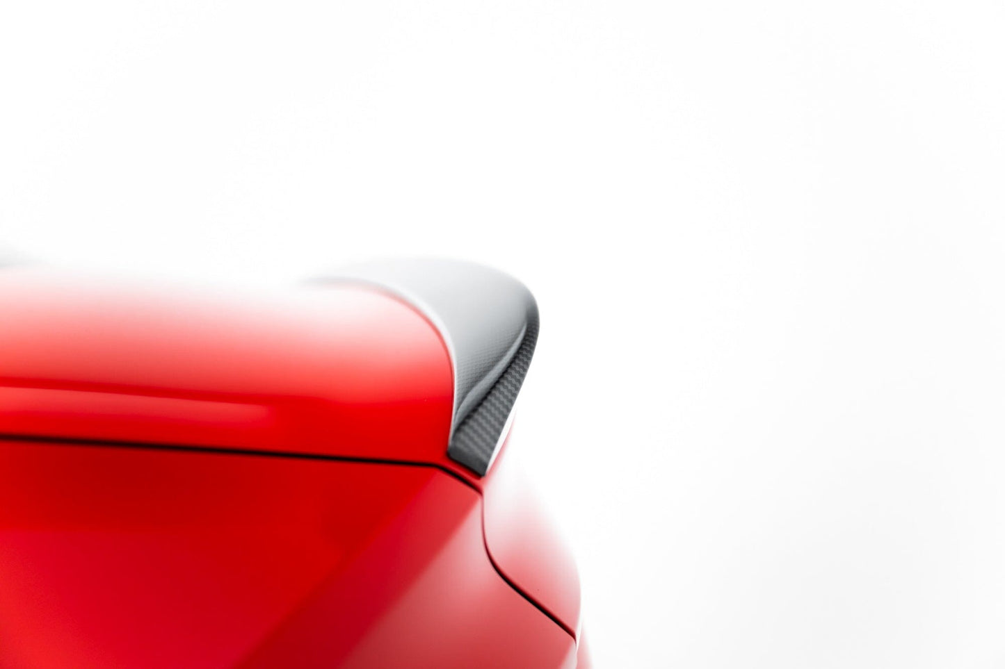 Audi A3 8Y Facelift Limousine Carbon Fiber Heck Spoiler Maxton Design 