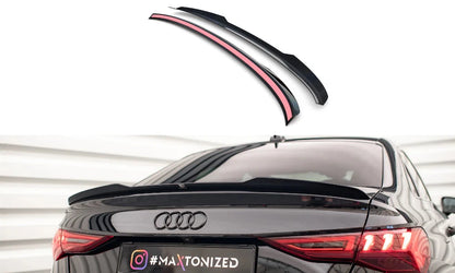 Audi A3 8Y Facelift Limousine Heck Spoiler Maxton Design 