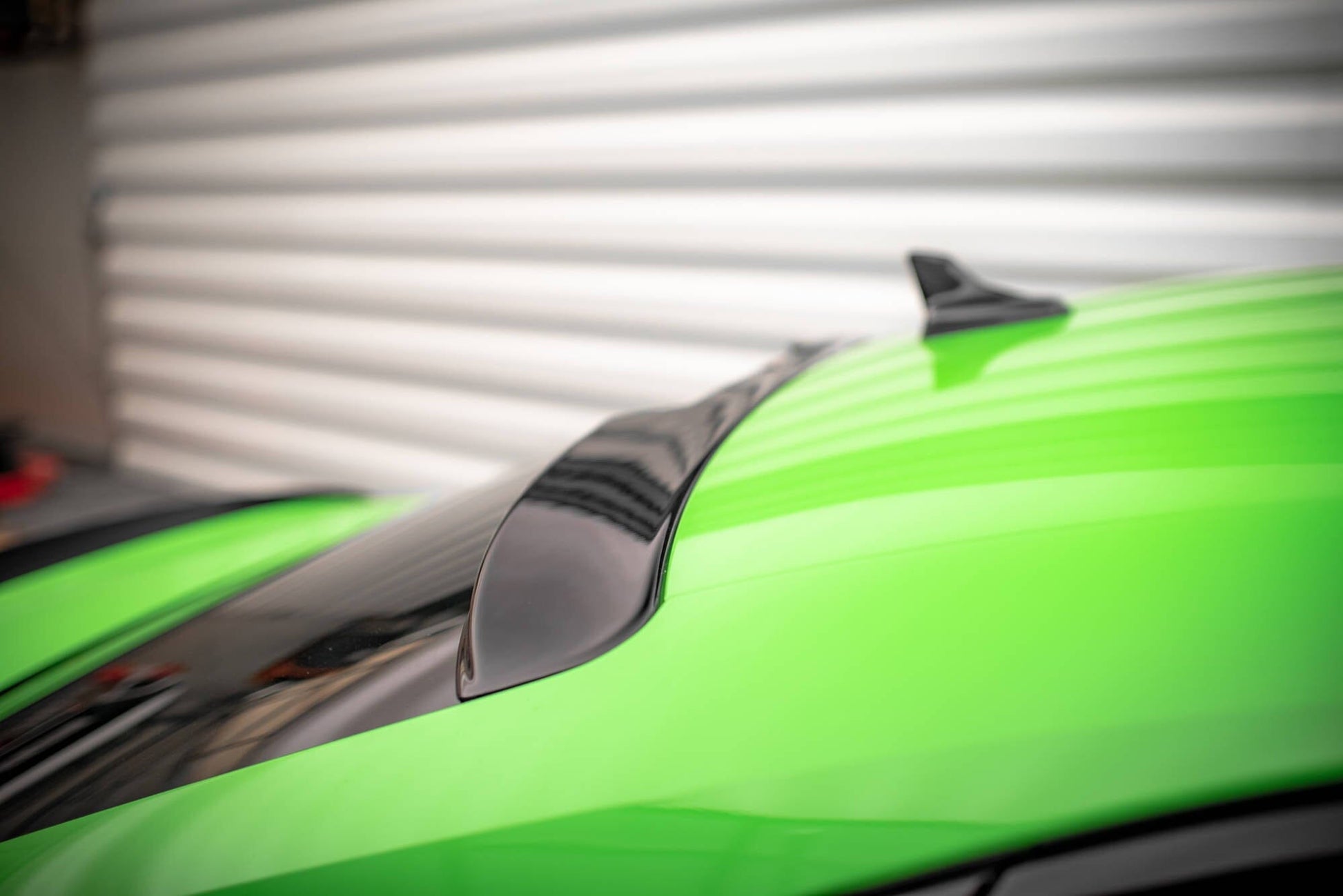 Audi A3 8Y Facelift Limousine Heckscheiben Spoiler Maxton Design 