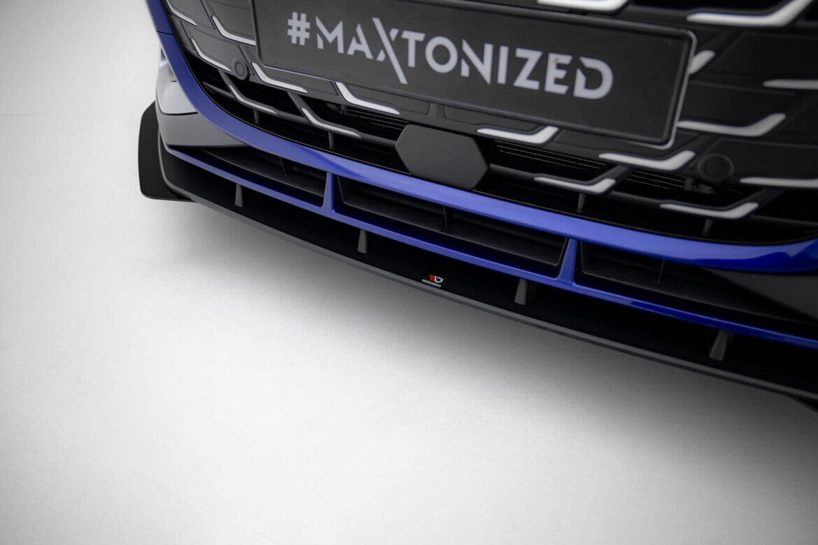 Audi A3 8Y S-Line Facelift Sportback Street Pro Splitter + Flaps V.1 Maxton Design 