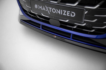 Audi A3 8Y S-Line Limousine Facelift Frontspoiler - Frontlippe V.2 Maxton Design 