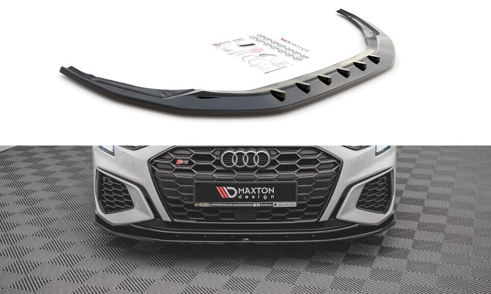 Audi A3 8Y S-Line Sportback Frontspoiler - Frontlippe V.1 Maxton Design 