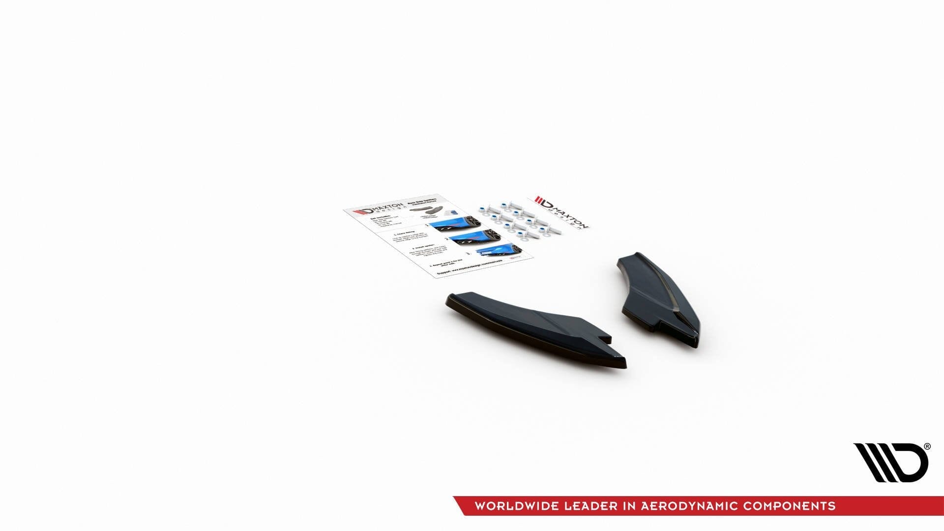 Audi A3 8Y S-Line Sportback Heck Ansatz Flaps V.2 Maxton Design 