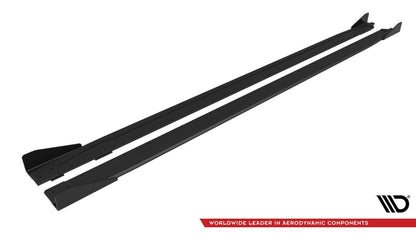Audi A3 8Y S-Line Sportback Street Pro Seitenschweller - Flaps V.2 Maxton Design 