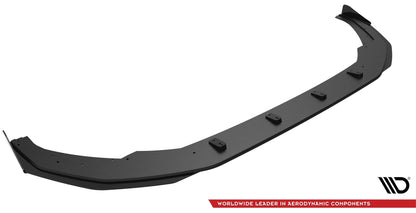 Audi A3 8Y S-Line Sportback Street Pro Splitter + Flaps Maxton Design 