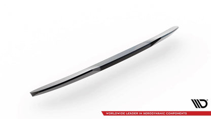 Audi A3 8Y Vorfacelift Limousine Carbon Fiber Heck Spoiler Maxton Design 
