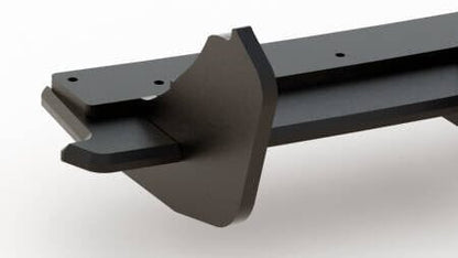 Audi A3 8Y Vorfacelift Limousine Street Pro Heckschürze Heck Ansatz Diffusor Schwarz Maxton Design 