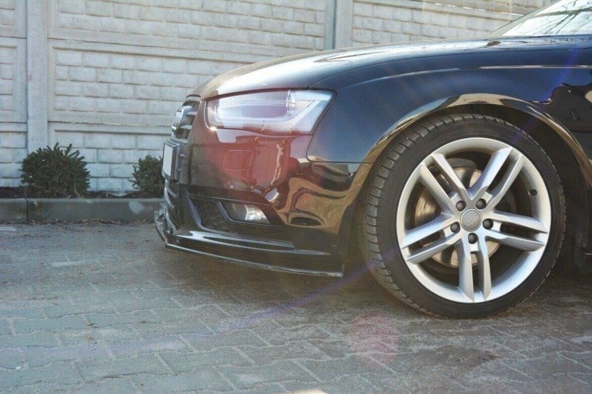 Audi A4 B8 Facelift Avant Frontspoiler - Frontlippe V.1 Maxton Design 