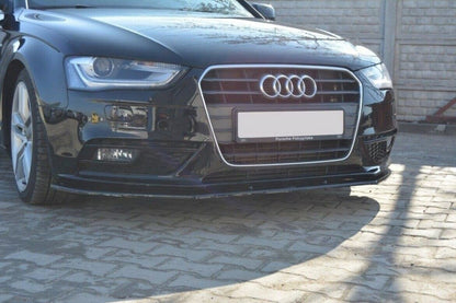 Audi A4 B8 Facelift Avant Frontspoiler - Frontlippe V.1 Maxton Design 