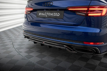 Audi A4 B8 Facelift Competition DTM Optik Heck Ansatz Maxton Design 