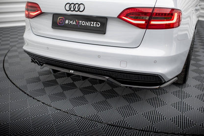 Audi A4 B8 Facelift Competition DTM Optik Heck Ansatz Maxton Design 