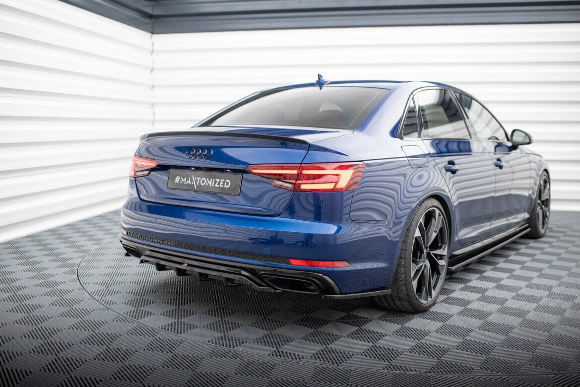 Audi A4 B8 Facelift Competition DTM Optik Heck Ansatz Maxton Design 