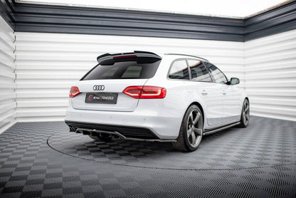 Audi A4 B8 Facelift Competition DTM Optik Heck Ansatz Maxton Design 