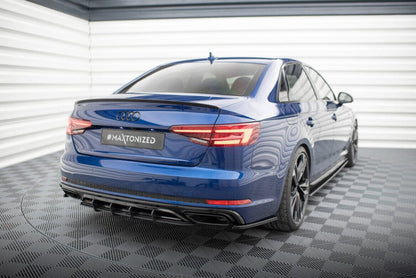 Audi A4 B8 Facelift Competition Street Pro Heckschürze Maxton Design 