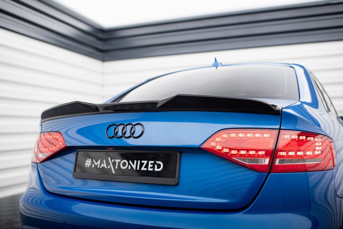 Audi A4 B8 Limousine 3D Heck Spoiler Maxton Design 