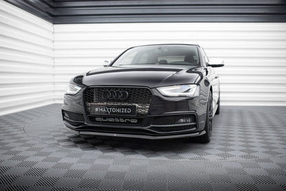 Audi A4 B8 S-Line Facelift Avant Frontspoiler - Frontlippe V.1 Maxton Design 
