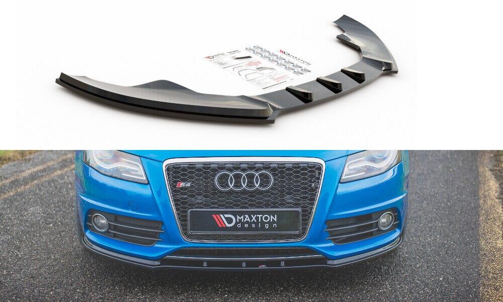 Audi A4 B8 S-Line Limousine Frontspoiler - Frontlippe V.1 Maxton Design 