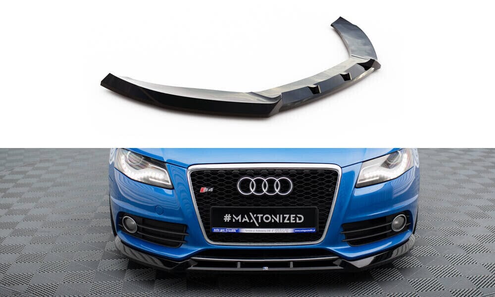 Audi A4 B8 S-Line Limousine Frontspoiler - Frontlippe V.4 Maxton Design 