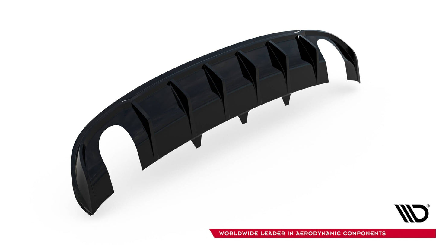 Audi A4 B8 S-Line Limousine Heck Diffusor O-O Maxton Design 